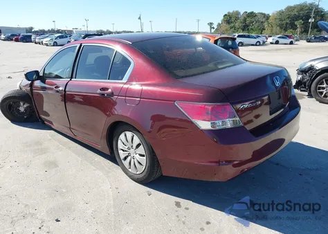 2008 Honda Accord 2.4 Lx z USA, uszkodzony, nr VIN JHMCP263X8C026507